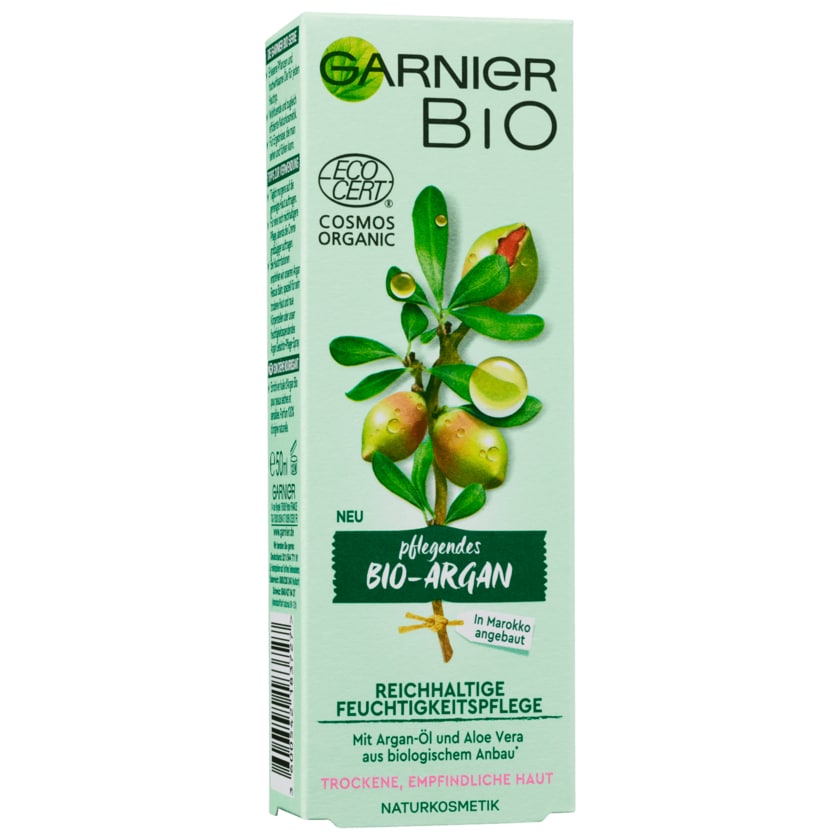 Garnier Bio Argan Reichhaltige Feuchtigkeitspflege 50ml
